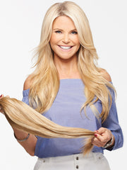 21" Straight HF Synthetic Hair Extension (1 Piece) | Clip In | DISCONTINUED