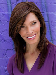 Ava | Lace Front Human Hair/ Synthetic Blend Wig