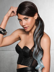 23" Color Splash Pony | HF Synthetic Ponytail (Wrap-Around)