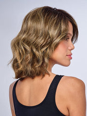 10" Au Natural Waves Topper | Synthetic Hair Hair Topper (Mono Part)