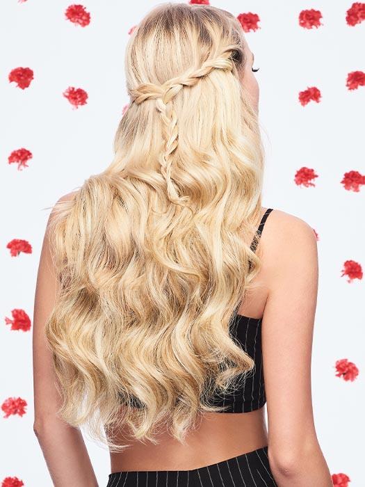 20" Invisible HF Synthetic Hair Extensions (1 Piece) | Halo