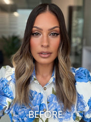 Barely There Wavy 12" | Synthetic Hair Topper (Hand Tied)