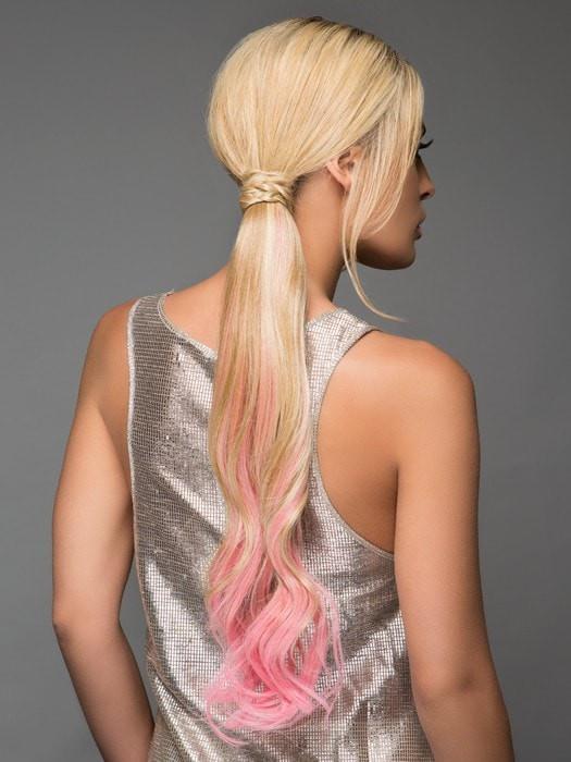 23" Color Splash Pony | HF Synthetic Ponytail (Wrap-Around)