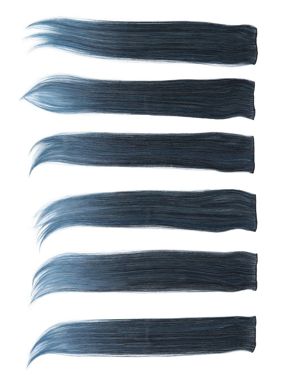 23" Straight HF Synthetic Hair Extensions Kit (6 Piece) | Clip In Color