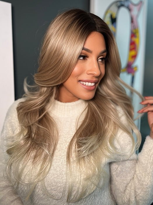 Allure Wavez | Synthetic Lace Front Wig (Lace Part)