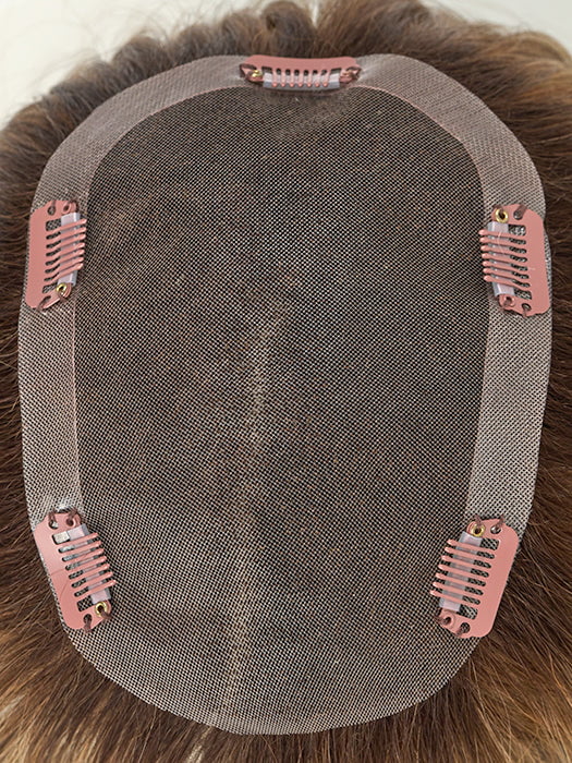 Barely There Straight 16" | Synthetic Hair Topper (Hand Tied)
