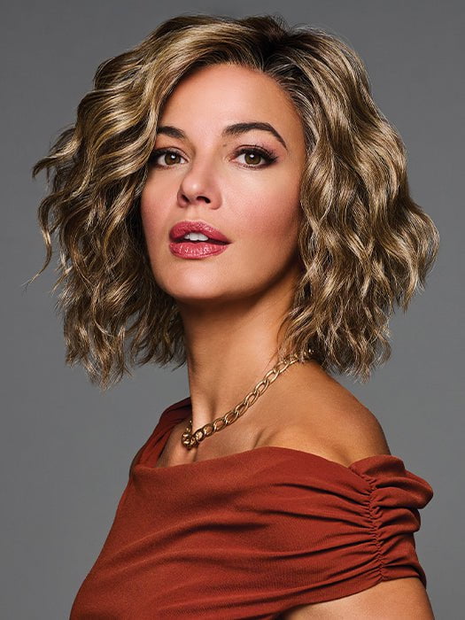 Beaming Beauty | Synthetic Lace Front Wig (Mono Part)