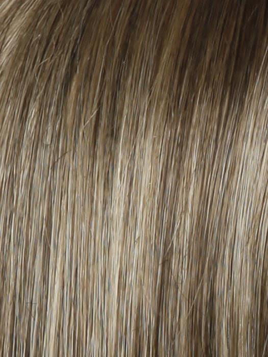 16" On Key | Human Hair Topper with Lace Front (Mono Top)