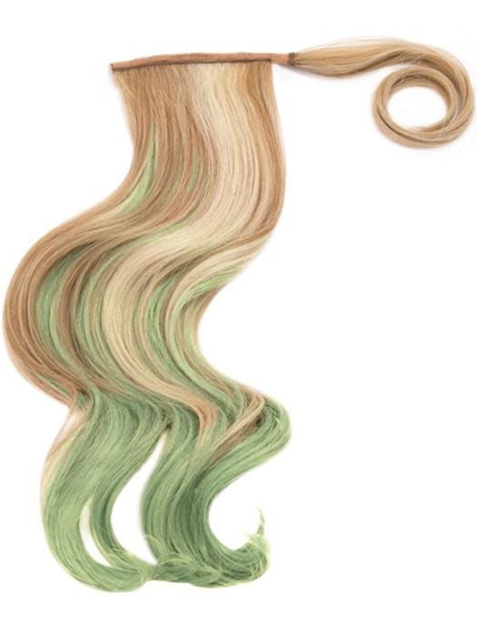 23" Color Splash Pony | HF Synthetic Ponytail (Wrap-Around)