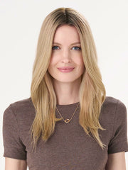 Barely There Straight 16" | Synthetic Hair Topper (Hand Tied)
