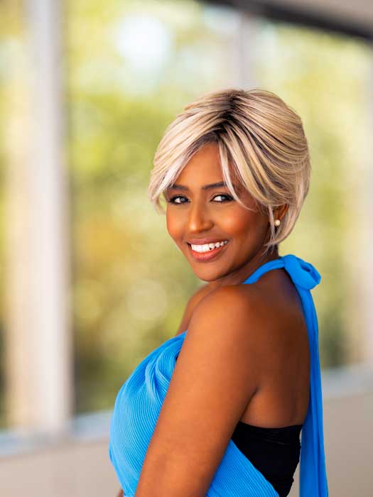 Born To Shine | Synthetic Lace Front Wig (Mono Part)