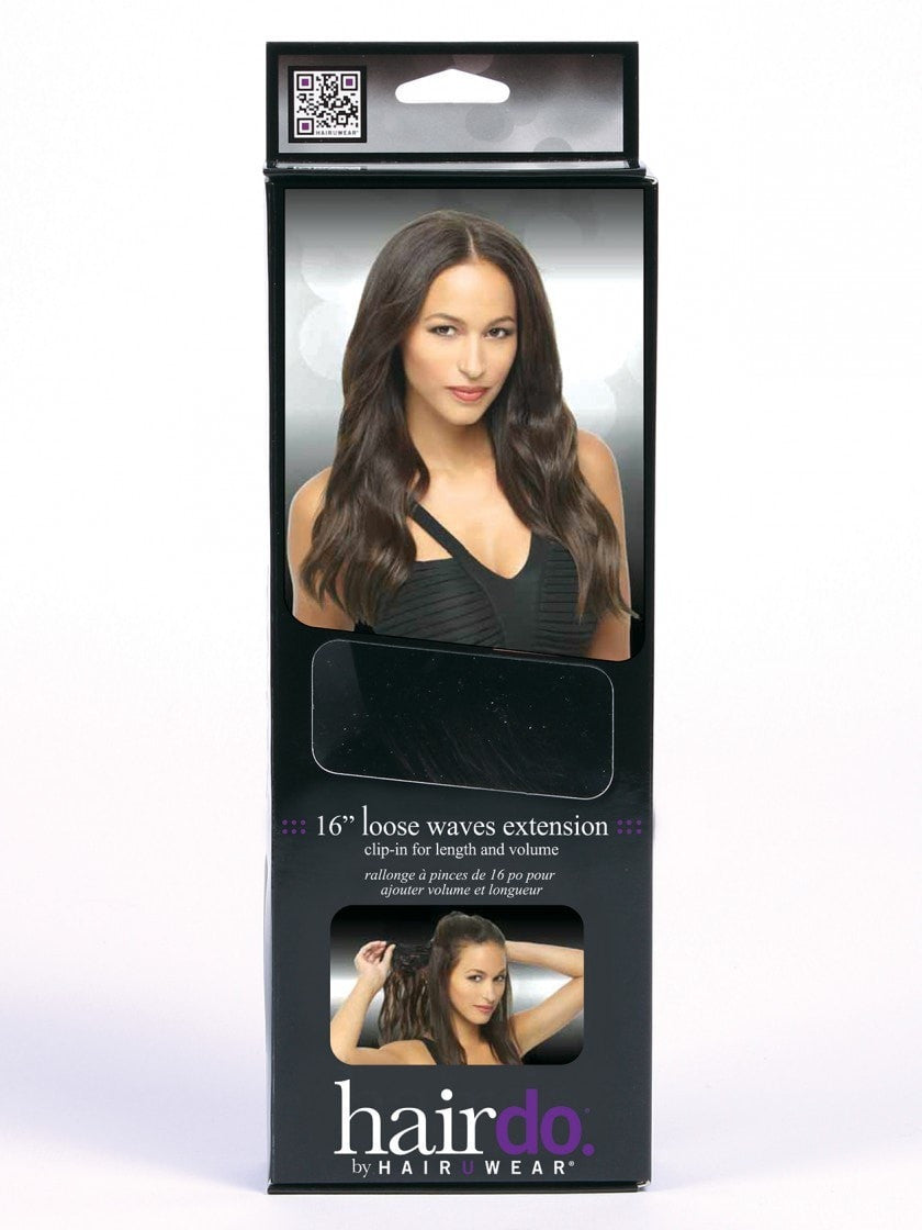 16" Loose Waves HF Synthetic Hair Extension (1 Piece) | Clip In | DISCONTINUED