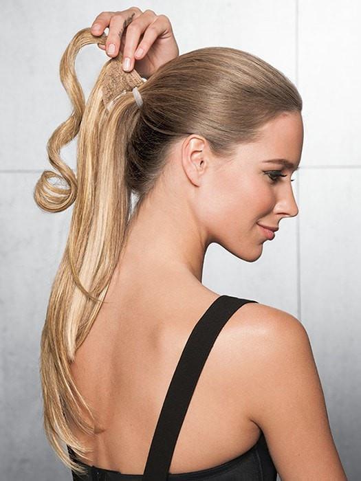 18" Simply Straight Pony | Synthetic Ponytail (Wrap-Around)