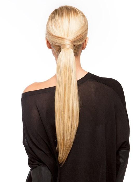 18" Simply Straight Pony | Synthetic Ponytail (Wrap-Around)