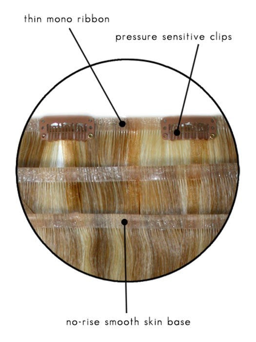 18" easiVolume (HD) Heat Defiant Clip In Volumizer (1pc) | DISCONTINUED