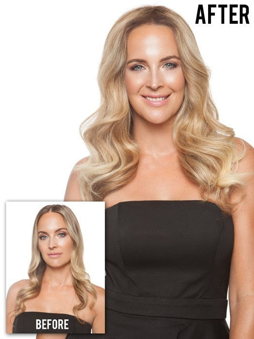 18" Top Form Exclusive Colors | Remy Human Hair Topper (Full Mono)