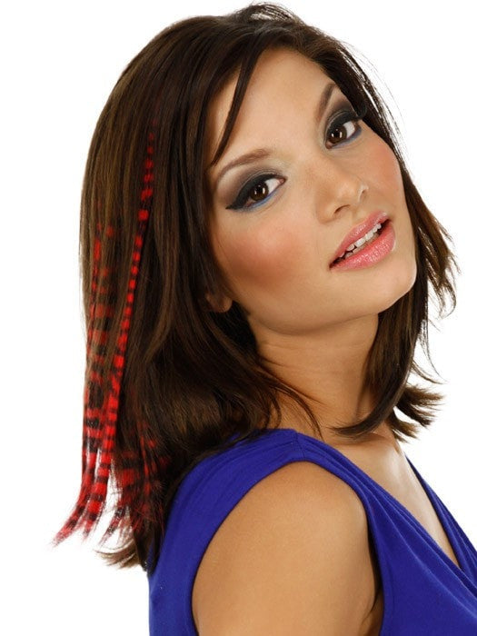 16" Tiger Print Hair Extensions (1pc) | Discontinued