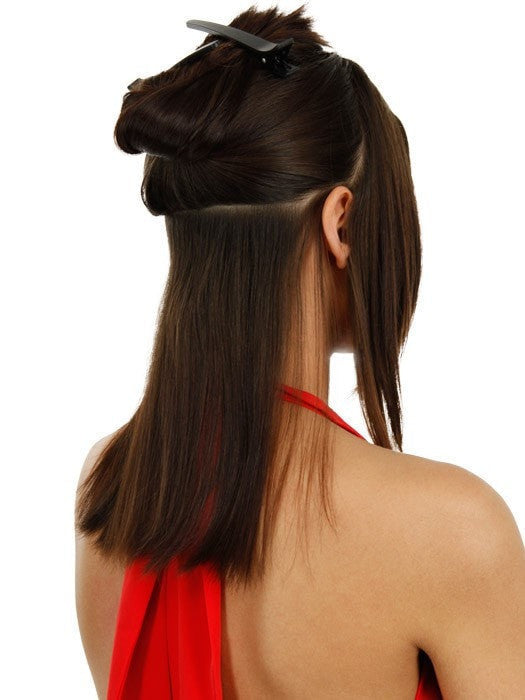 16" Human Hair Clip In Extensions (2pc) | Discontinued
